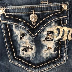 Ladies MISS ME Jeans, 32 Mid Rise Easy Boot Cut